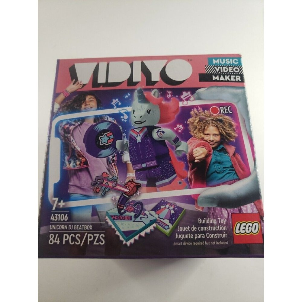 LEGO VIDIYO PARTY Unicorn DJ BeatBox (43106) New in sealed box